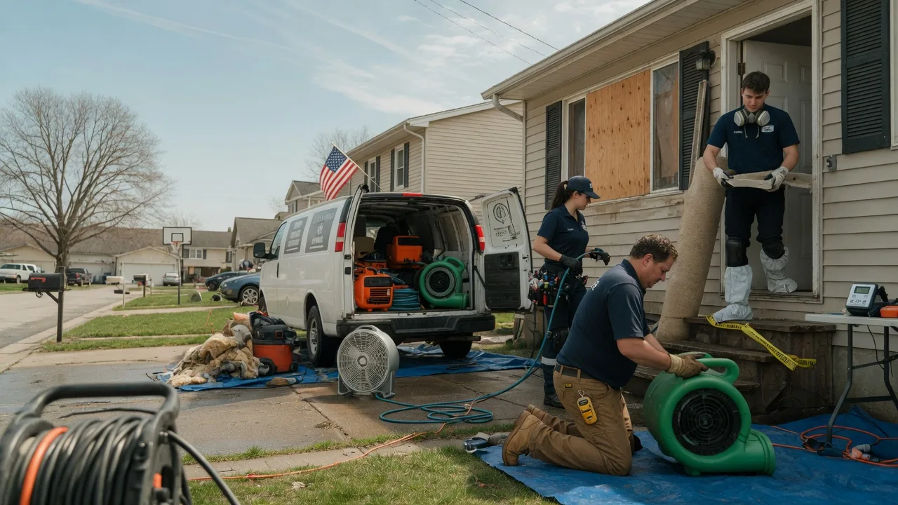 Water Damage Restoration in Oden, MI near me